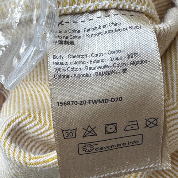 Mens Scotch & Soda - long sleeve shirt in butter yellow, XL - Picture 8 of 11